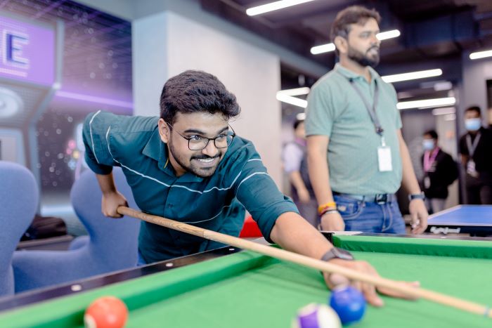 Pokerstars Hydarabad Office Pool Table